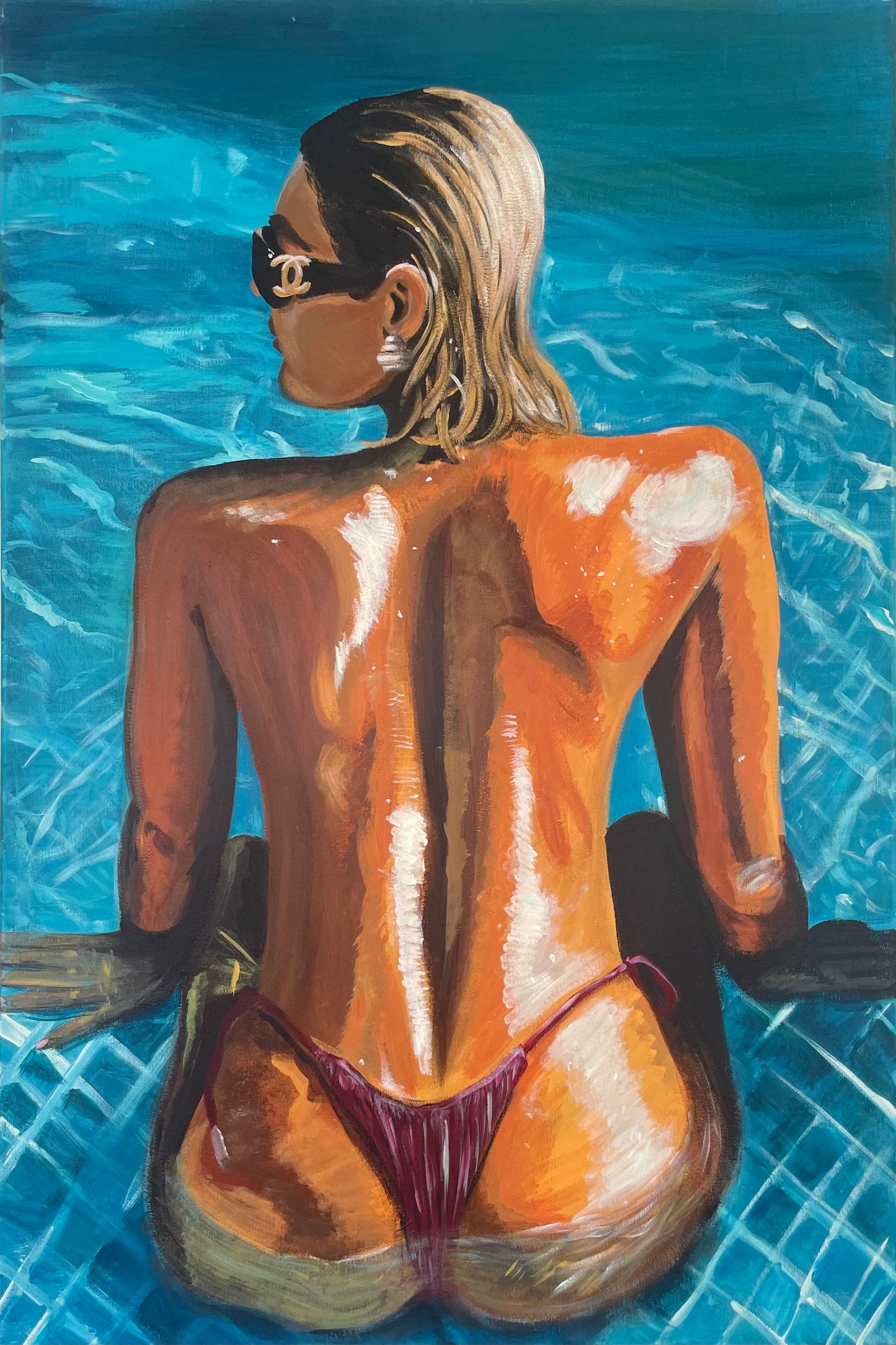 Elsa @ the pool III