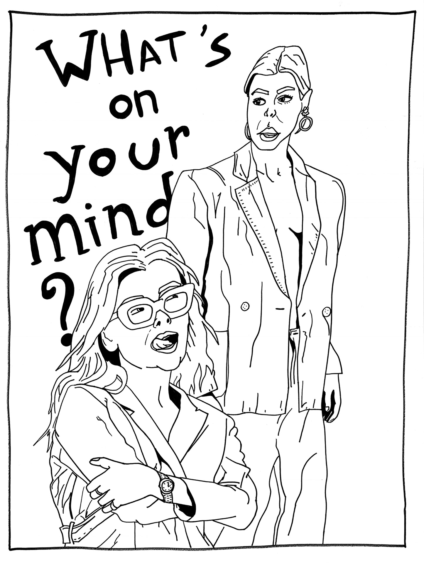 What's on your mind ?