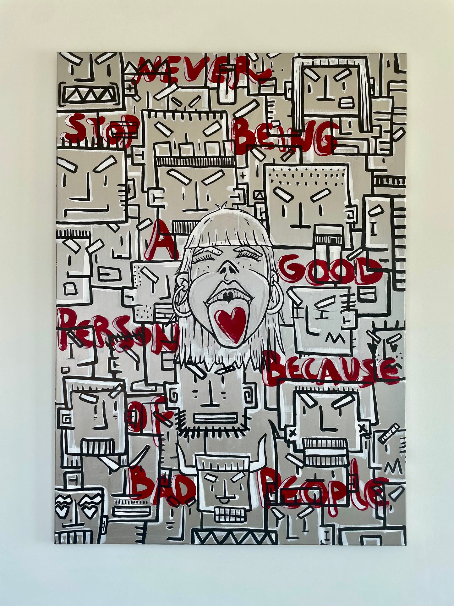 Never stop being a good person